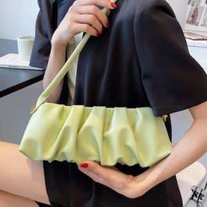 women shoulder bag,green